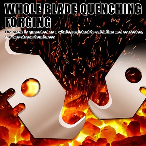 60 Stück Hakenklingen für Teppichmesser Trapezhakenklingen 49 x 32 x 19mm, 0.6 Klingenstärke mit Lochung Hakenklingen für Teppichmesser Bodenbeläge, Ersatzklingen