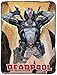 Jay Franco Marvel Deadpool X-Force Throw Blanket - Measures 46 x 60 inches, Kids Bedding - Fade Resistant Super Soft Fleece (Official Marvel Product)