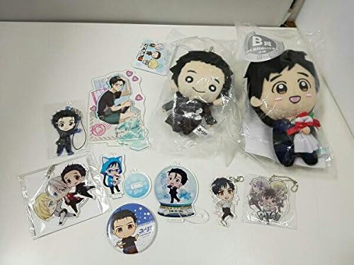 Amazon Co Jp ユーリ On Ice 勝生勇利 グッズまとめ カフェ ナンジャタウン ぴたコレ にとたん ぬいぐるみ 缶バッジ アクリルキ ラバスト ホビー 通販