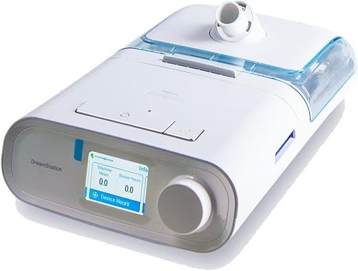 DreamStation Auto CPAP Machine with Humidifier – Auto-Adjusting Pressure CPAP for Home Use – Quiet, Comfortable Sleep Therapy
