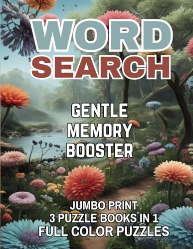 Gentle Word Search Puzzles for Alzheimer's: Easy and Enjoyable Activities for Cognitive Stimulation