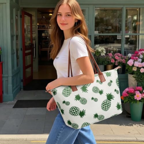 Image of Tote Bag for Women, Casual Hobo Foldable Shoulder Zipper Handbag
