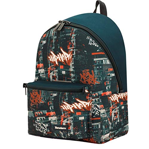 Sportandem Tandem New York Mochila Teen/AC, Unisex niños, Multicolor (Multicolor), Talla Única