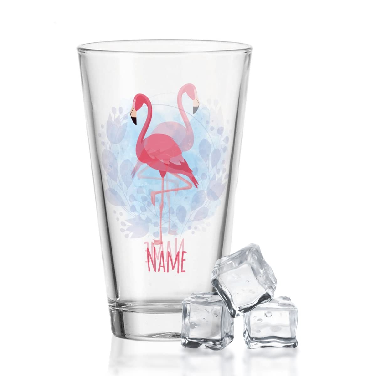 Lot de 4 Verres Ikea flamants roses - Arts de la table