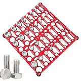 Bolts Size Finder Tool | Compact Sizing Tool,Bolts Size Finder | for Father Boyfriend Grandfather Uncle Men Expert Garage Home