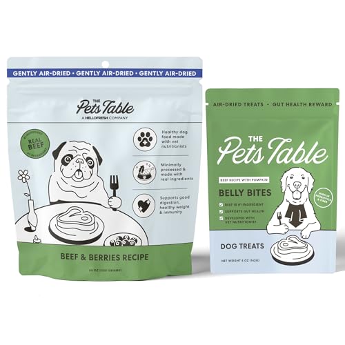 The Pets Table Beef & Berries Grain-Free Air-Dried Dog Food Bundle