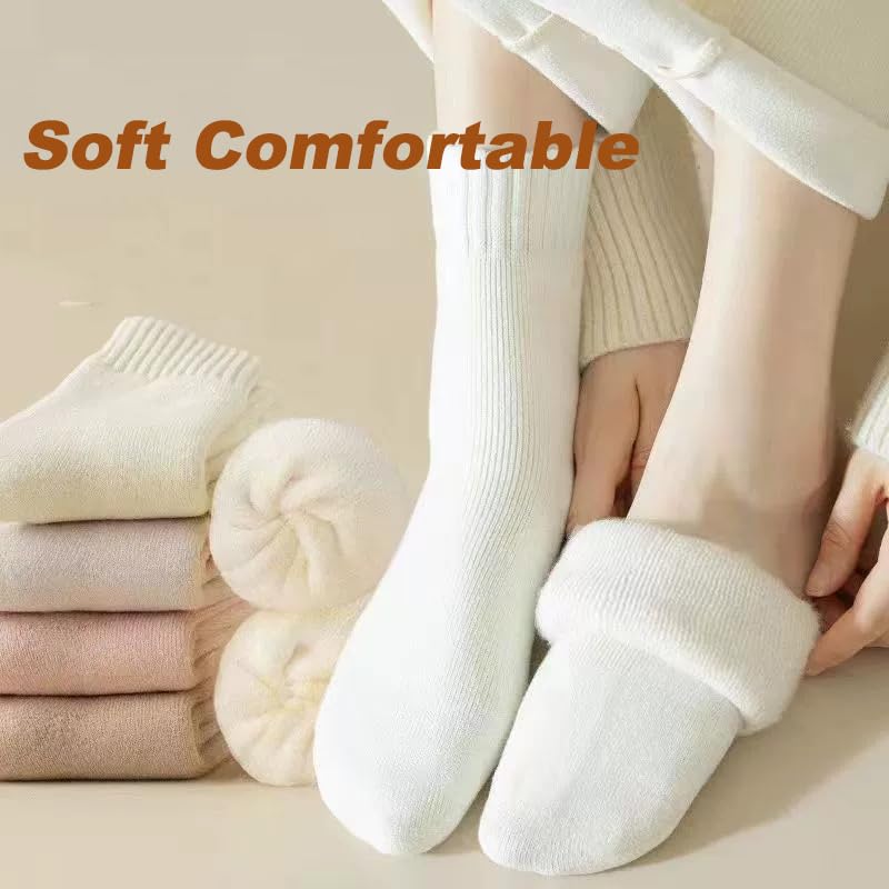 Boot Socks for Women Thick Winter Sock Warm Socks Cozy Crew Socks Gifts for Women Size 5-102