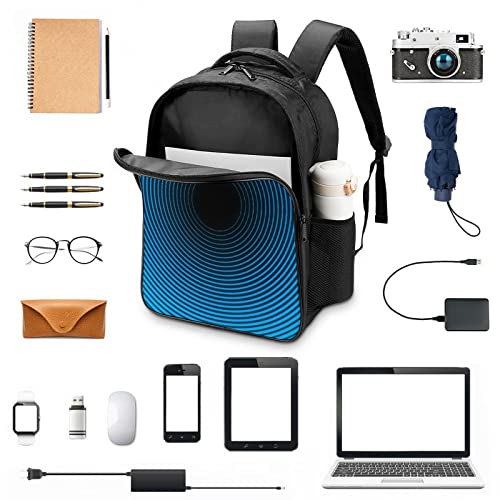 Mochila escolar para adolescentes que buscan comodidad y espacio azul 3