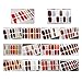 Produktbild Gobesty Nagelfolie, 14 Blatt Nagelsticker Selbstklebend Nagelfolie Nagelaufkleber Nagel Kunst Sticker Nail art Tattoos Nagel Abziehbilder