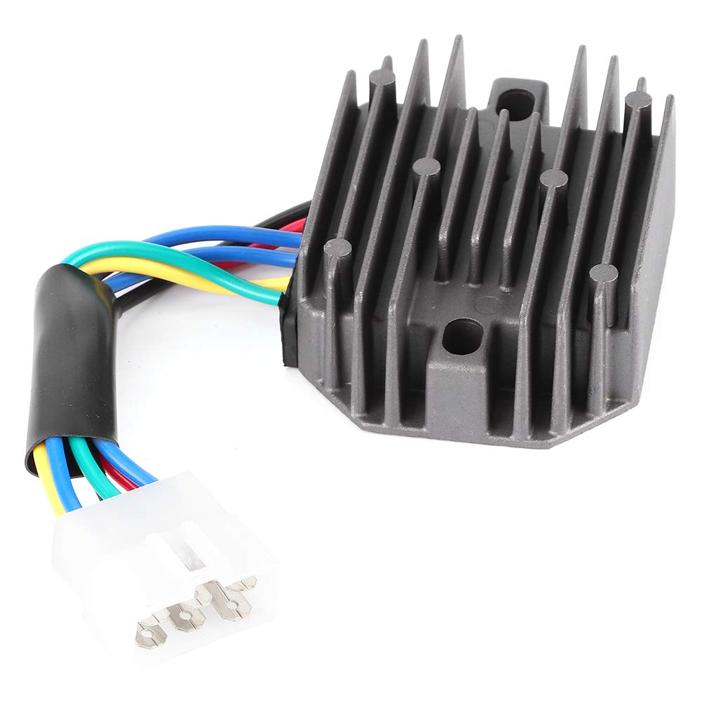 Yctze Raddrizzatore, Regolatore di Tensione per Accessori Moto, Compatibile con Grasshopper/1822D/718D/721D/721G (Confezione Affidabile e Alta Compatibilità)