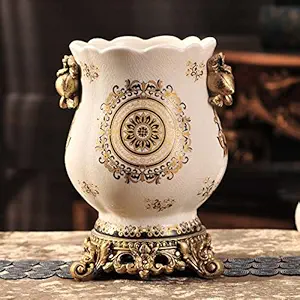 Ceramic Vase in Home &Kitchen? Large Vases Decor?Modern Farmhouse Rustic Decorative Vase?High-End Vase in Jingdezhen, China