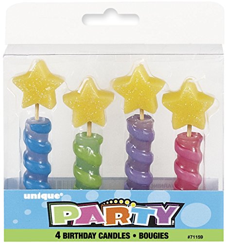 Candele per feste di compleanno.