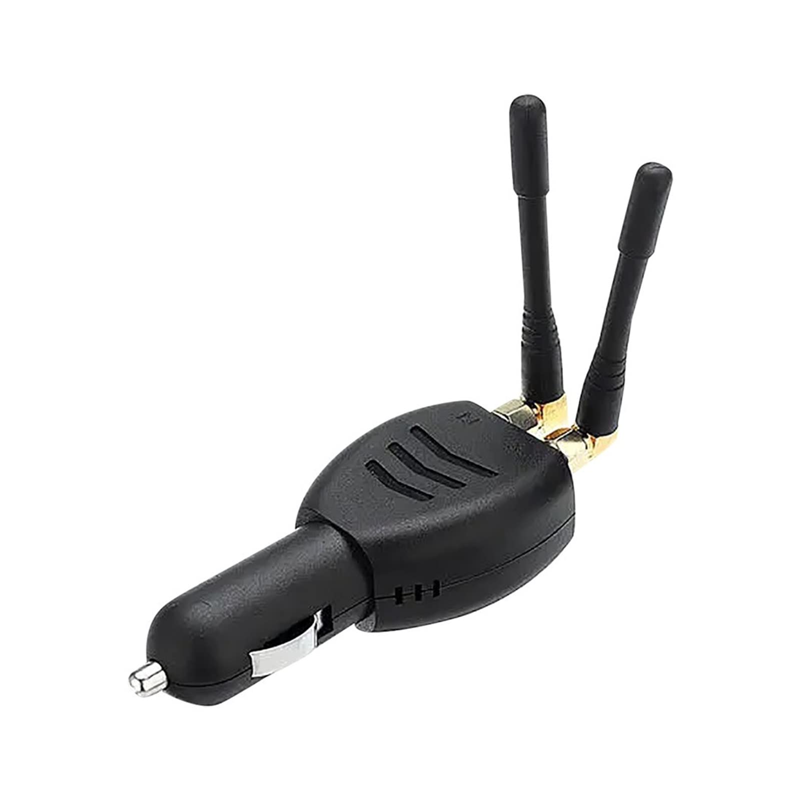 Automóviles universales Antenna Solo O Dual Antena CUCHER Compact Compact Anti Tracker Lighter Compatible for Accesorios DE VEHÍCULOS Antena(Dual Antenna)
