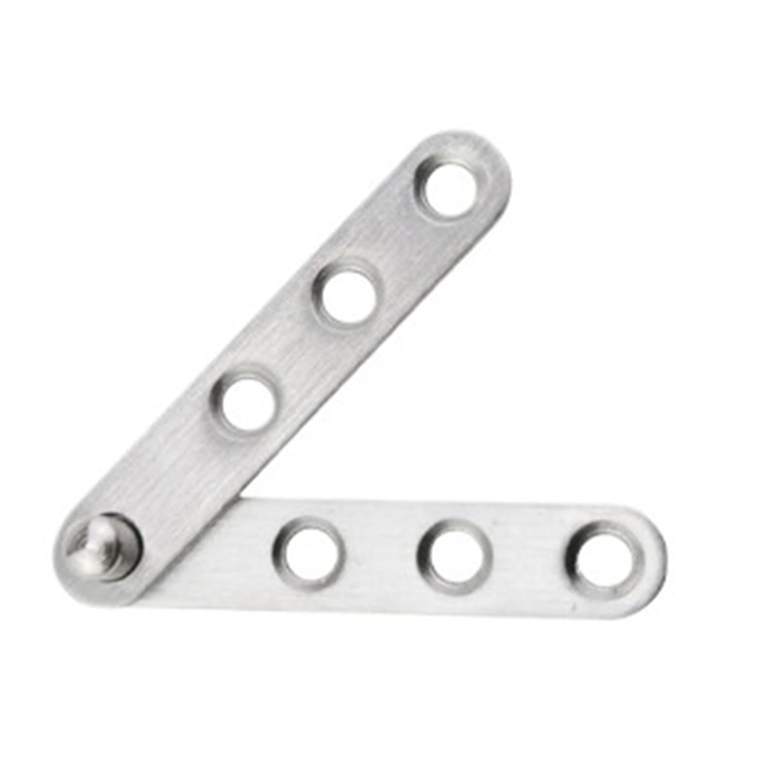 Sensumepb 10Pcs 4/8/ Rotating Hinges, Pivot Shaft Hardware Accessories For Wardrobes And Cabinet Doors(10Pcs)