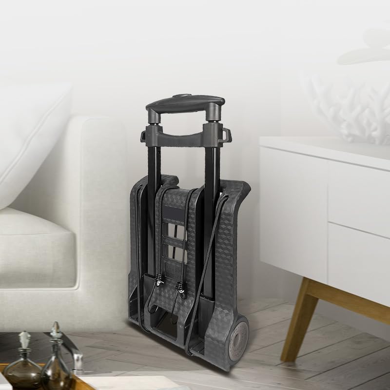 Chariot pliable à 2 roues ultra compact transport portable max 35 kg