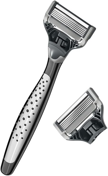 Original Craft Edition Men's Razor, Includes Weighted Handle and 2 Razor Blade Refills