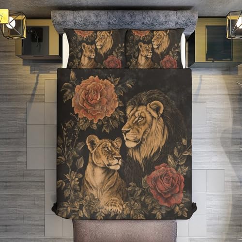 Parure de lit microfibre douce avec fermeture éclair RosenLöwe - 7