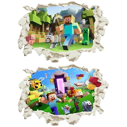 Pegatinas de Pared de Dibujos Animados, 2 Piezas 3D Píxeles Juego Pared Decorativos, Anime Adhesivo Decorativo Pareds, Pegatinas de Pareds para Habitaciones Infantiles, Ventanas, Dormitorios | Ya disponible en tu tienda friki favorita! En mundofriki.es! Pegatinas de Pared de Dibujos Animados, 2 Piezas 3D Píxeles Juego Pared Decorativos, Anime Adhesivo Decorativo Pareds, Pegatinas de Pareds para Habitaciones Infantiles, Ventanas, Dormitorios | Ya disponible en tu tienda friki favorita! En mundofriki.es!