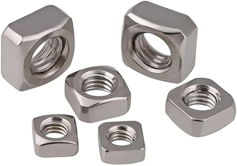 Square Nut 316 Stainless Steel Metric Square Nut M3 M4 M5 M6 M10 M12 - (Size: M12, Color: 5pcs)