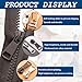 12 Stück Reisverschluss-Zipper Ersatz,Reißverschluss Zipper,für Jacken Reparatur Metall Reißverschlüsse set,Clips Ersatzteile Kit Repair,Universal Schwarz Und Silber #3#5#8