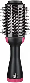 Escova Secadora Profissional 3 em 1 Cerâmica Íon Negativo Rotação 360° 3 Velocidades Design Ergonômico Cabo 2m – Alisa Modela e Seca – Ideal para Todos os Tipos de Cabelo TDEVC