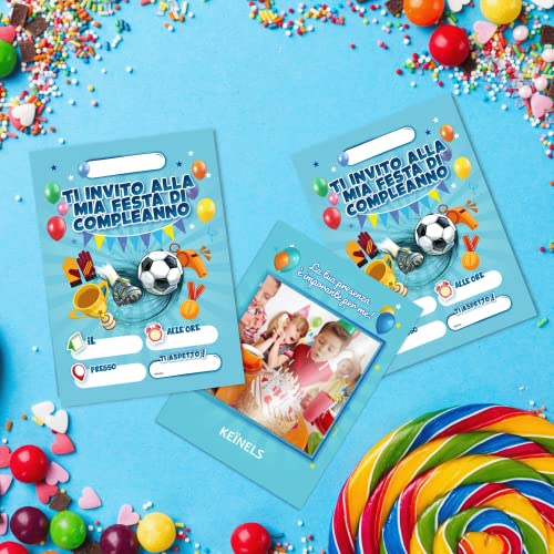 KEÏNELS Inviti Compleanno Bambino Originali - 32