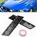 Produktbild Forspero 2Pcs ABS Car Side Vent Air Flow Flow Fender Cover Trim Intake Cooling Panel Stickers für Ford Mustang