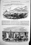 de venoge cordon bleu champagne  Copie Antique de Viaduc Ferroviaire Venoge 1855 de Berne Genève Lausanne Poudriere