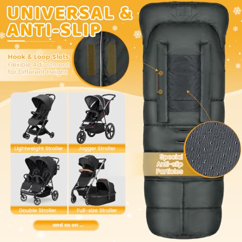 Image of Orzbow Stroller Bunting Bag with Extended Footmuff, Weather-Proof, Warm