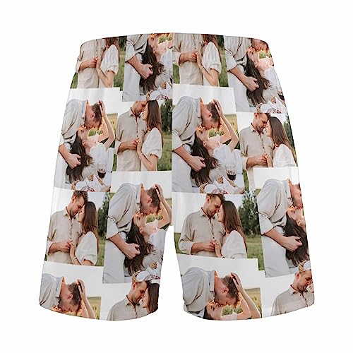 Custom Face Pajama Pants Personalized Pajama Bottoms Shorts Customized PJ Pants with Photo Sleepwear Gifts for Men4