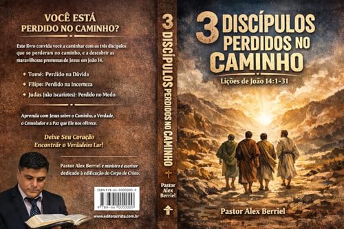3 discípulos perdidos no caminho : Uma jornada de queda encontro e restauração pelo amor de Jesus Cristo