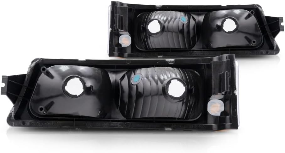 CarLights360: For Chevy Silverado 2500 HD Signal/Corner Light 2003 04 05 2006 Front Pair Driver and Passenger Side DOT Certified Replaces GM2520185 + GM2521185