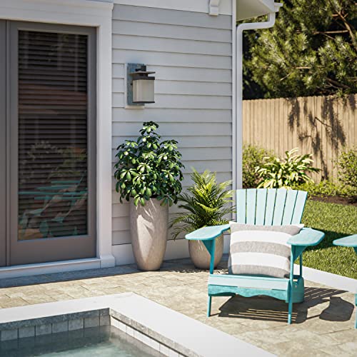 Kenroy Home 70282Cop Boulder 1 Light Large Wall Lantern With Natural Slate With Copper Finish, Rustic Style, 16" Height, 7" Width, 10.38" Depth #TOP3