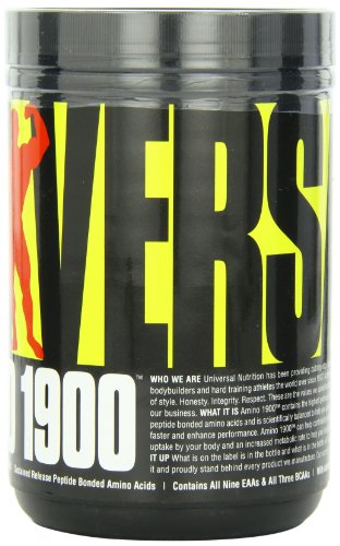 Universal Nutrition, Aminé 1900, Supplément d'acides aminés, 300 Comprimés