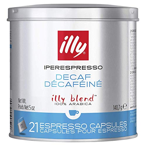 illy decaf espresso pods - illy Iperespresso Capsules Decaf 21 per pack