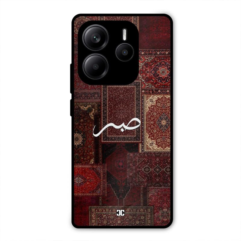 Image of PrintShield Sabr Back Cover for RedmiNote 14, Shockproof Printed Phone Case with Soft TPU Sides & Anti-Slip Grip