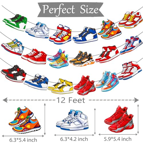 Banners de tênis, tênis, decorações de festa, esportes, tema recortado, banners, suprimentos para fe