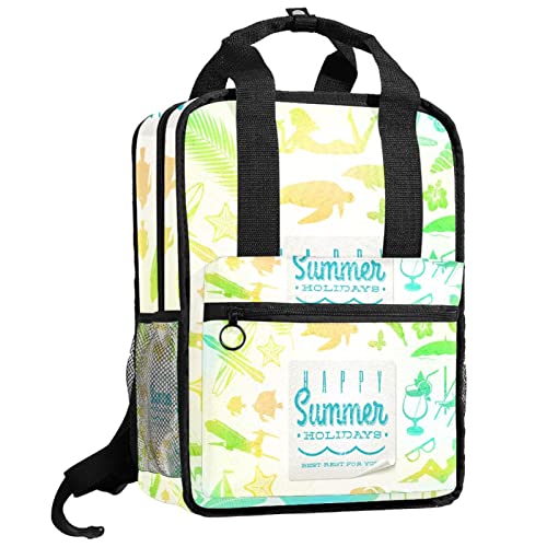 Sac à dos tropical pour garçons et filles idéal pour l'école et les sorties