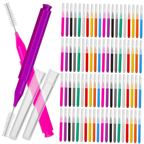 CONGARTENO 100 Stück Interdentalbürsten Set