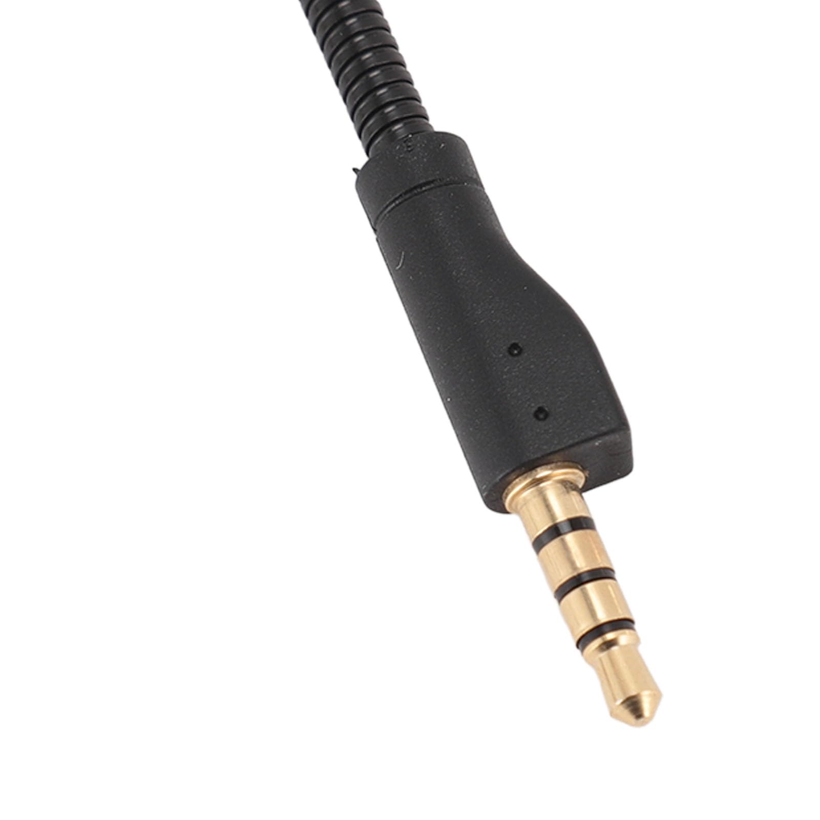 Micrófono de Juego de Repuesto para 1, Micrófono de Juego con Cancelación de Ruido Desmontable, Micrófono de Auriculares para Juegos Flexible con Espuma, Plug