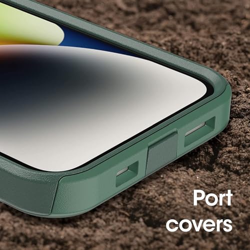 Image of OtterBox Commuter Series Case for iPhone 13 (Only) - Non-Retail Packaging - Trees Company (Green)