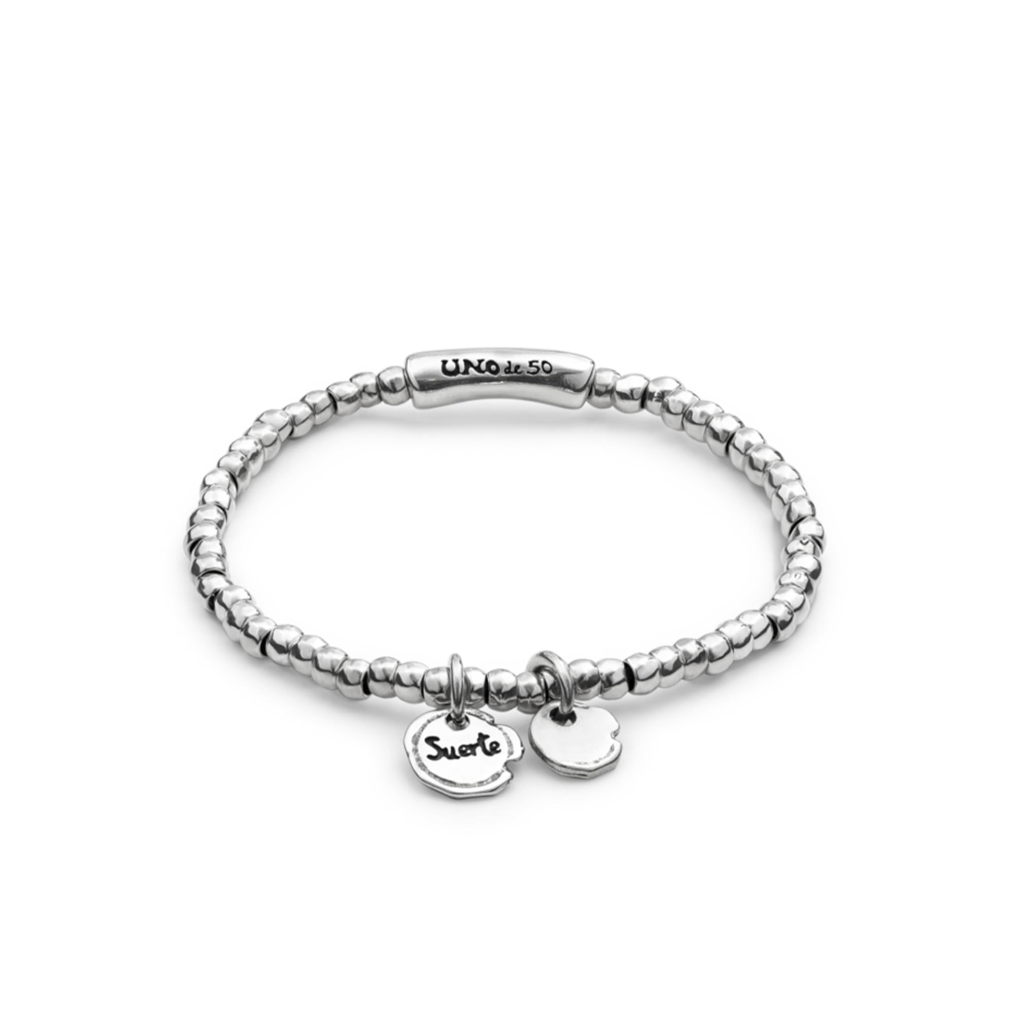 Uno De 50 Unisex Silver Bracelet Of Alloy Of Metal Plated In Of Sterling Min Perimeter 17