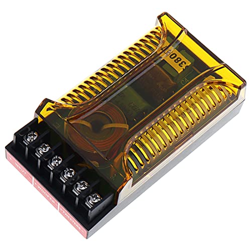 DriSentri 2 Way Crossover for Speaker, 120W Speaker Frequency Divider 2 Way Car Audio Speakers Two...
