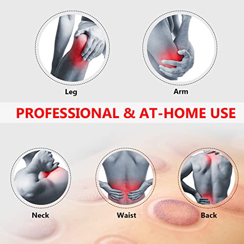 Vathery Smart Cupping Therapy Massager With 2 Cups, 12 In 1 Dynamic Cupping Therapy Set, Cellulite Massager Gua Sha Massage Tool, Suction Cup Massage Therapy For Back Neck Shoulder Leg Arm #TOP5