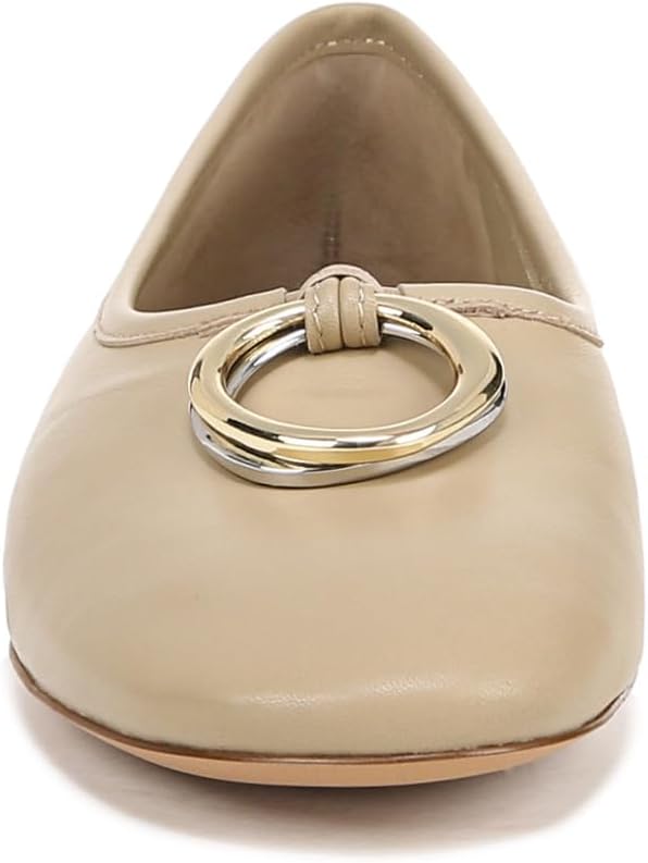 Vince Womens Didi Ornament Slip-on Ballet Flat