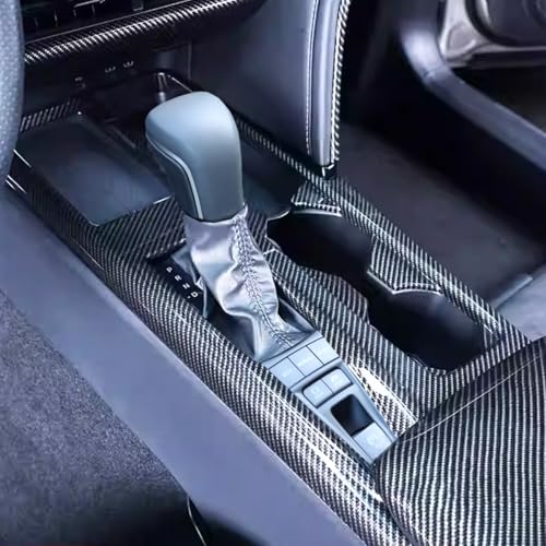 Rifoda Center Console Gear Shift Panel Trim Compatible with Toyota Camry 2025 2026 LE XLE SE XSE Accessories ABS Material Interior Accessories 1PCS (Carbon Fiber) by Rifoda - Image 4