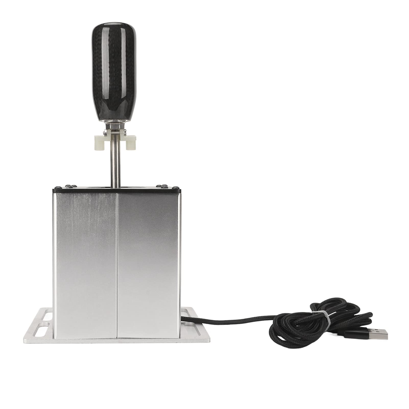 Lazmin112 Symulator USB Shifter, Profisejonalna Dźwignia Zmiana BIEGOW 6 + R, Zasilany PrZZ Symulator USB H DZWINIA ZMIANY BIEGOW, Do KIERIENICY T300RS GT, Do Gier