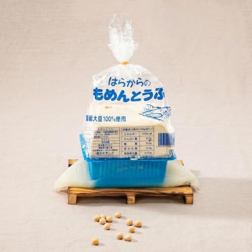 [TVで紹介 品評会で金賞受賞]もめん袋とうふ4袋セット 衝撃の3.2kg [04301-0940]