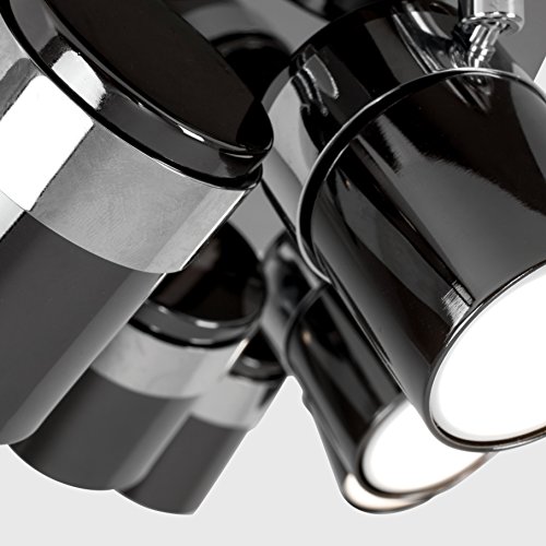 Modern Rectangular 6 Way Adjustable Ceiling Spotlight - Image 8