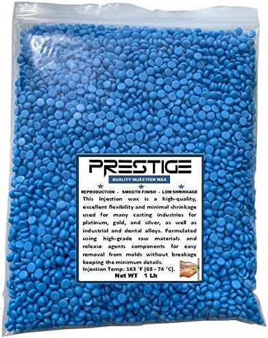 Quality Beads Injection Wax Flex Light Blue Wax Jewelry Lost Wax Casting 2 Pound